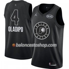 Camiseta Hombre NBA Indiana Pacers Victor Oladipo 4 2018 All-Star Jordan Brand Negro Swingman